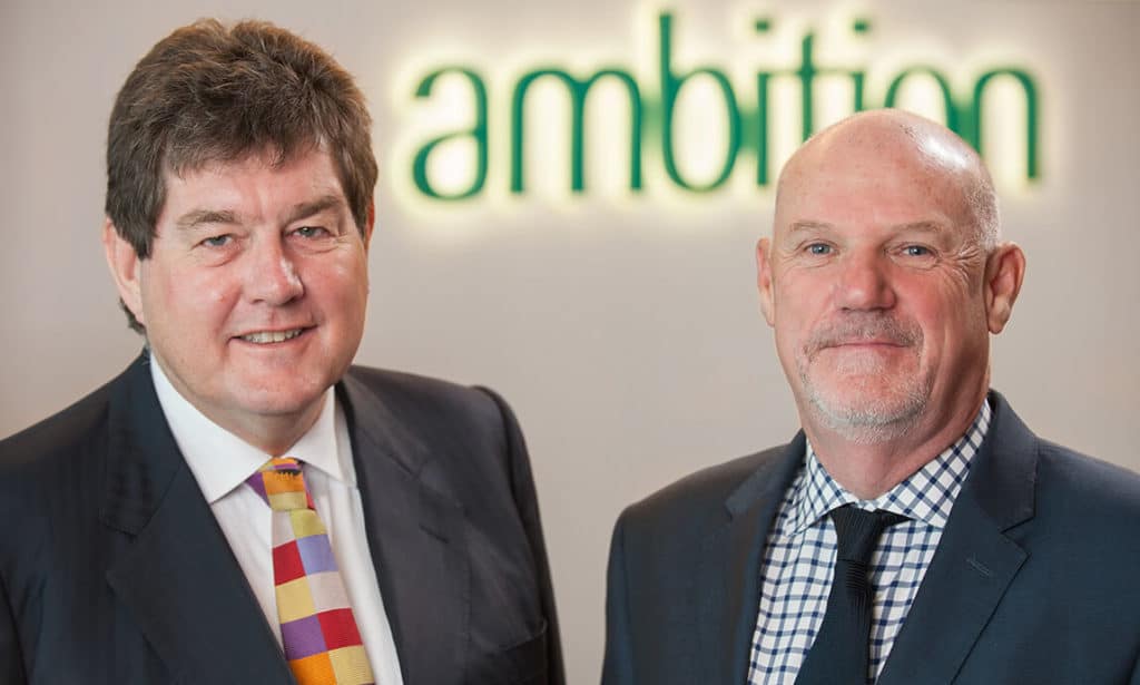 Ambition Group co-founders Nick Waterworth and Paul Lyons