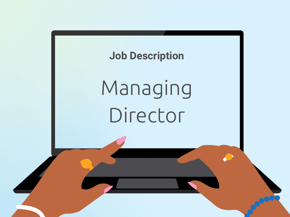 Job description for a Managing Director