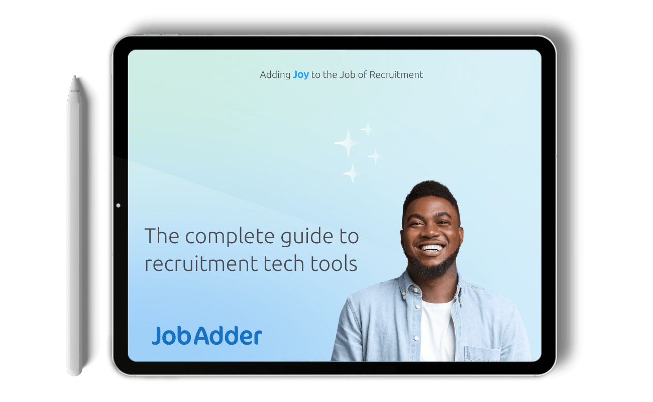The complete guide to recruitment tech tools cover