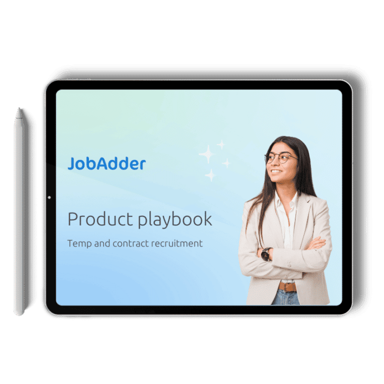 Product playbook: Temp and contract recruitment