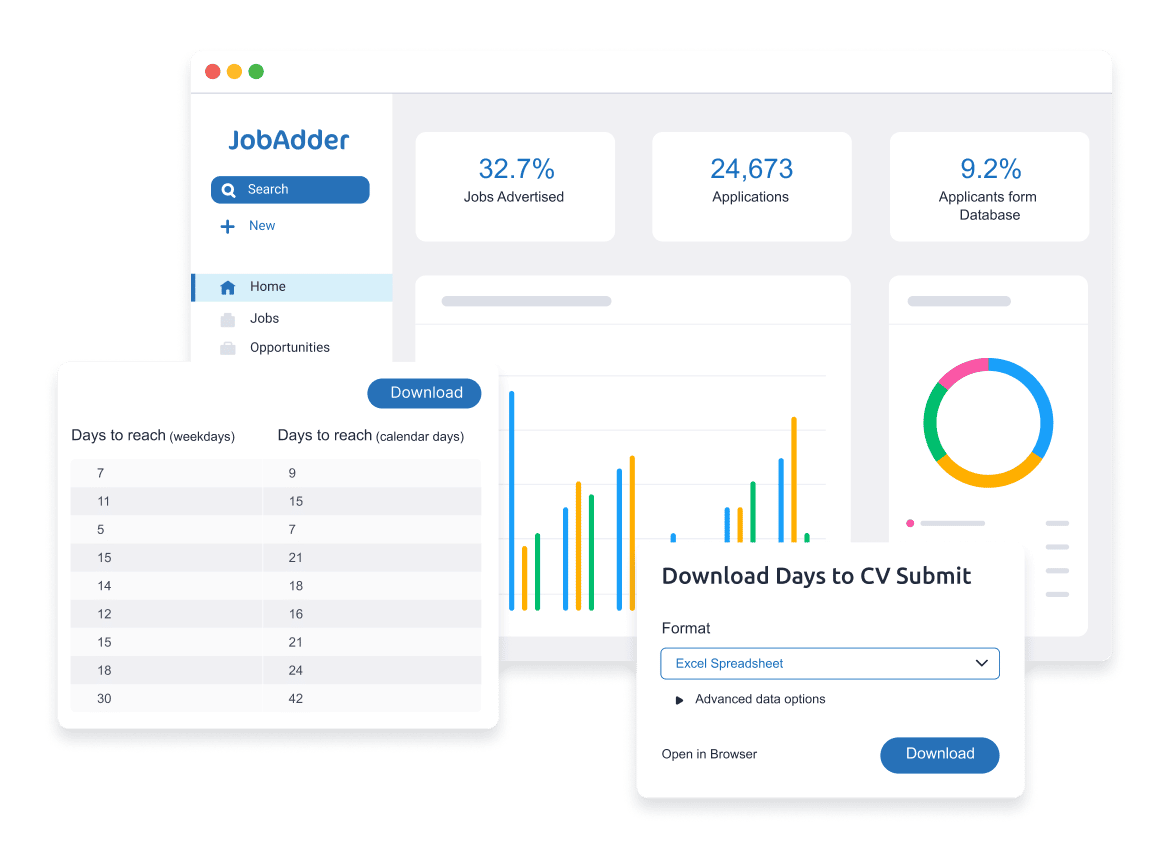 JobAdder Recruitment Operations UI