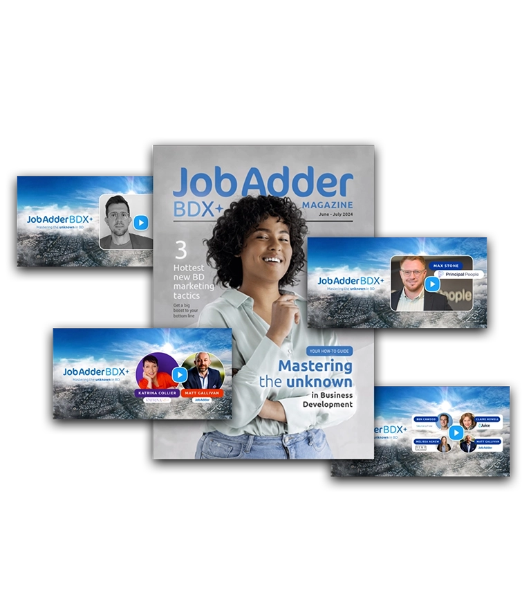 Access the the JobAdder BD Content Hub